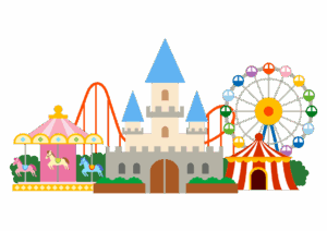 遊園地に出かけようよ。